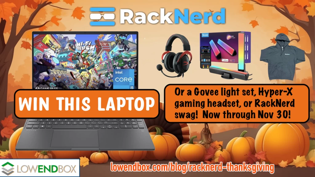 三重惊喜：史上最棒的感恩节火鸡食谱、RackNerd 赠品活动的奖励码，以及超值 VPS 优惠！