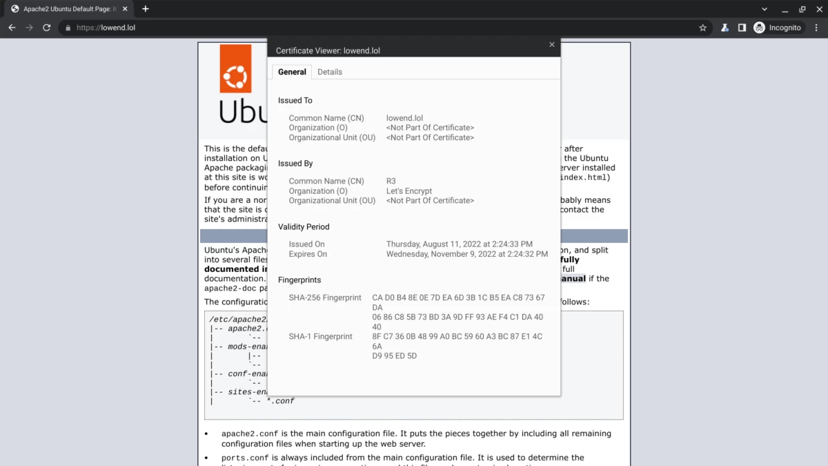 证书详情签发日期：8月11日
