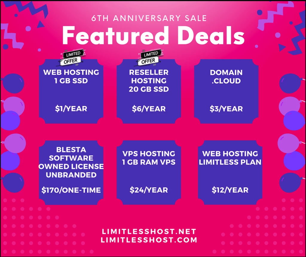 九月黑色星期五：网站托管每年仅需 1 美元，经销商托管每年仅需 6 美元，还有更多优惠！无限托管！