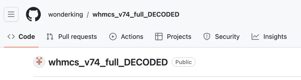 GitHub 会删除这个破解版的 WHMCS 代码库吗？