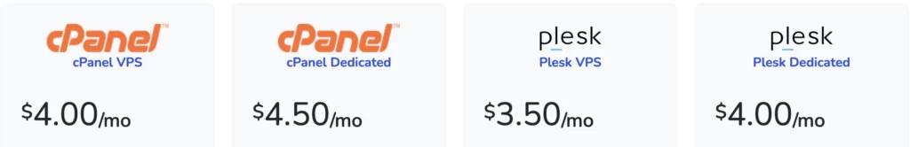 cPanel VPS 许可证每月仅需 4.00 美元！独立服务器每月仅需 4.50 美元！但还有一项重要细节……