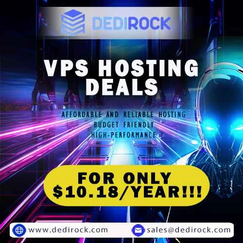 DediRock 价格优势惊人！纽约或洛杉矶的 VPS 每年不到 11 美元！
