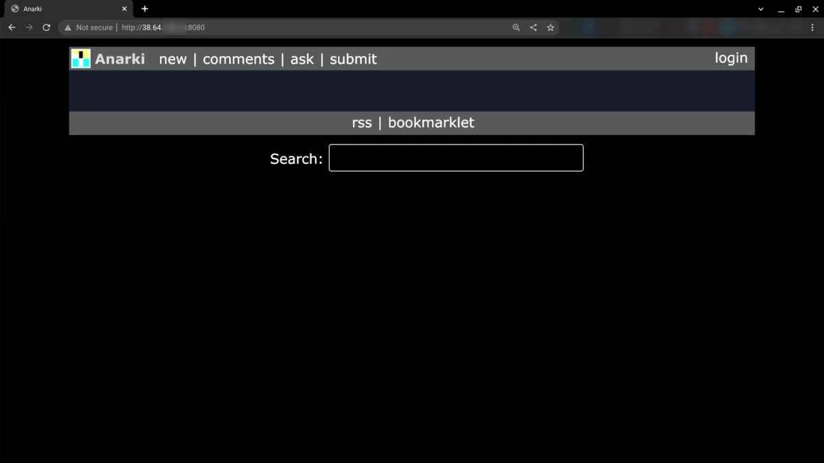 默认的 Anarki 安装